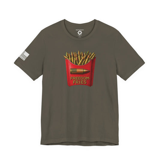 Freedom Fries T-Shirt – Patriotic Fries Graphic Tee
