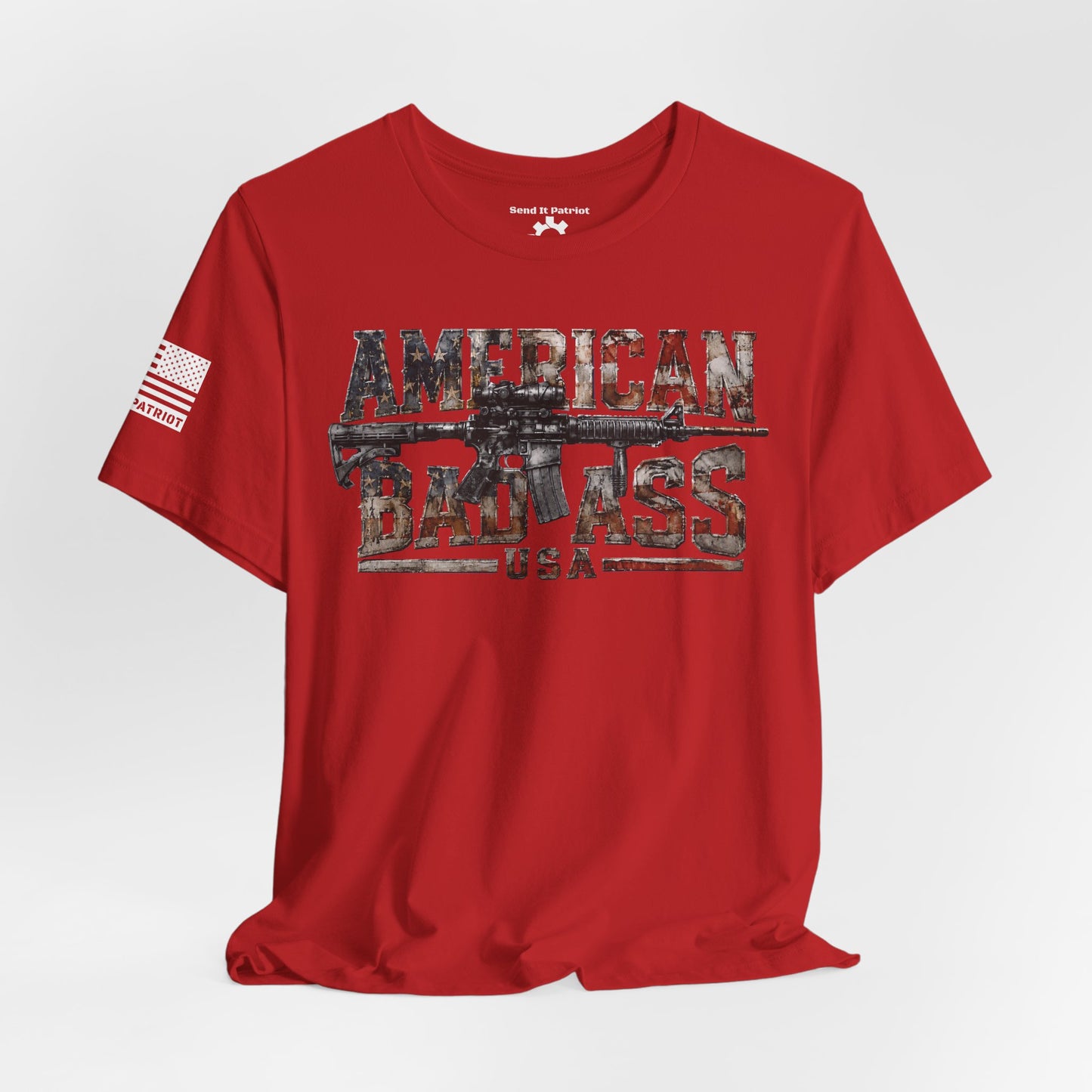 American Bad Ass T-Shirt | Patriotic Style Tee
