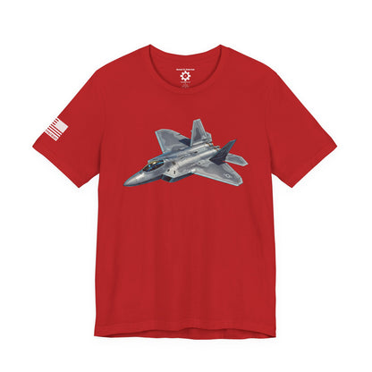 United States F-22 Raptor T-Shirt — Military Patriotic Tee