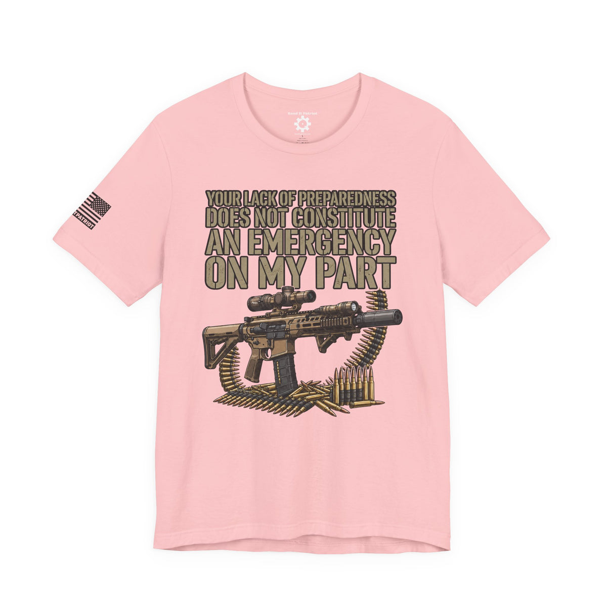 Be Prepared Always T-Shirt — Patriotic Tee