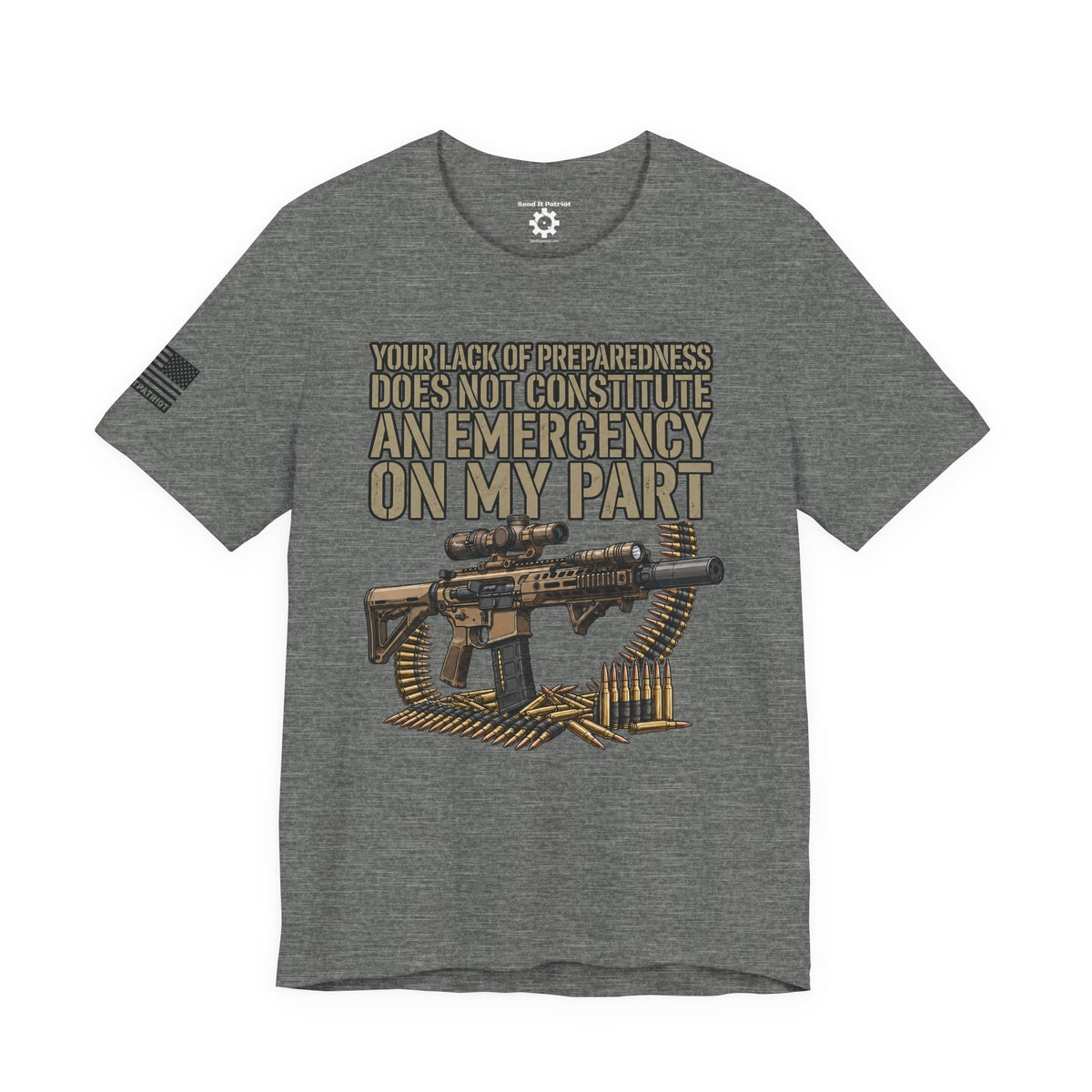 Be Prepared Always T-Shirt — Patriotic Tee
