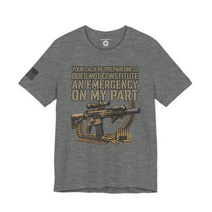 Be Prepared Always T-Shirt — Patriotic Tee