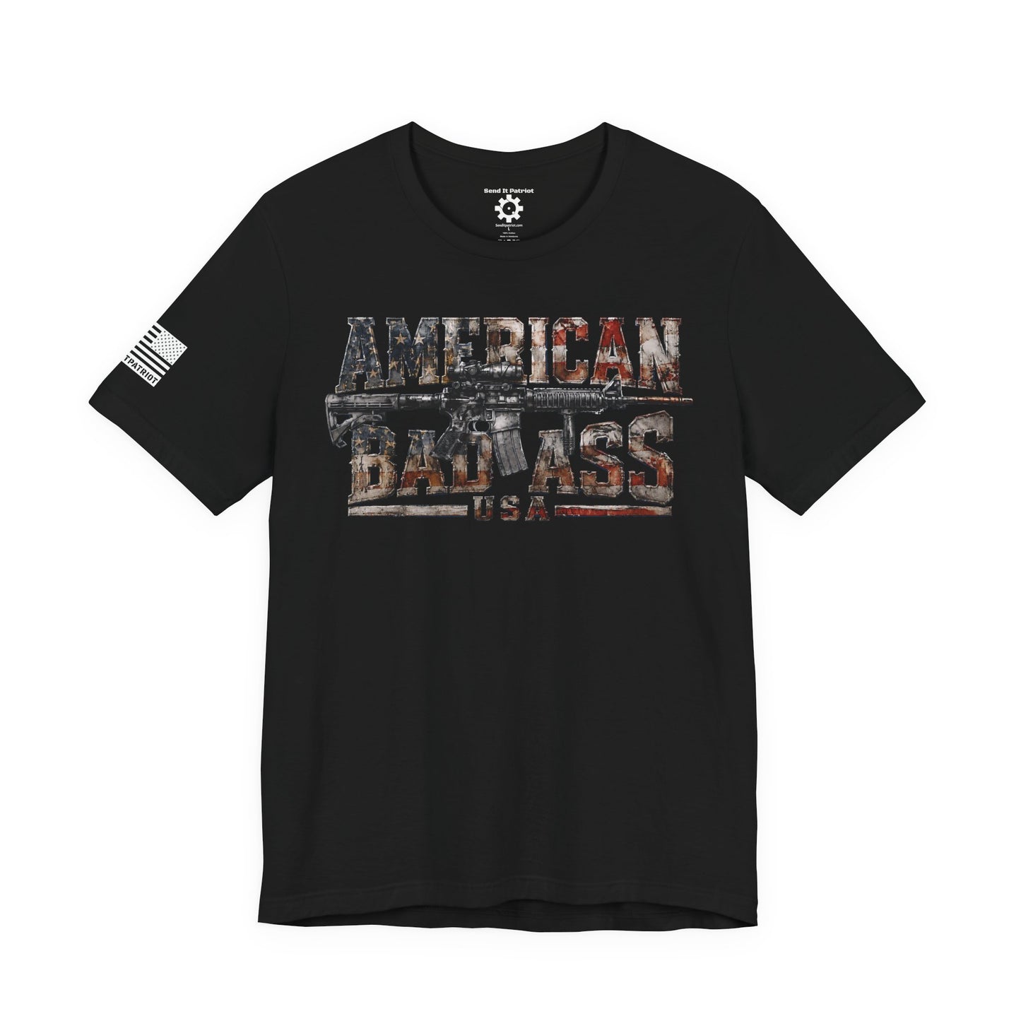 American Bad Ass T-Shirt | Patriotic Style Tee