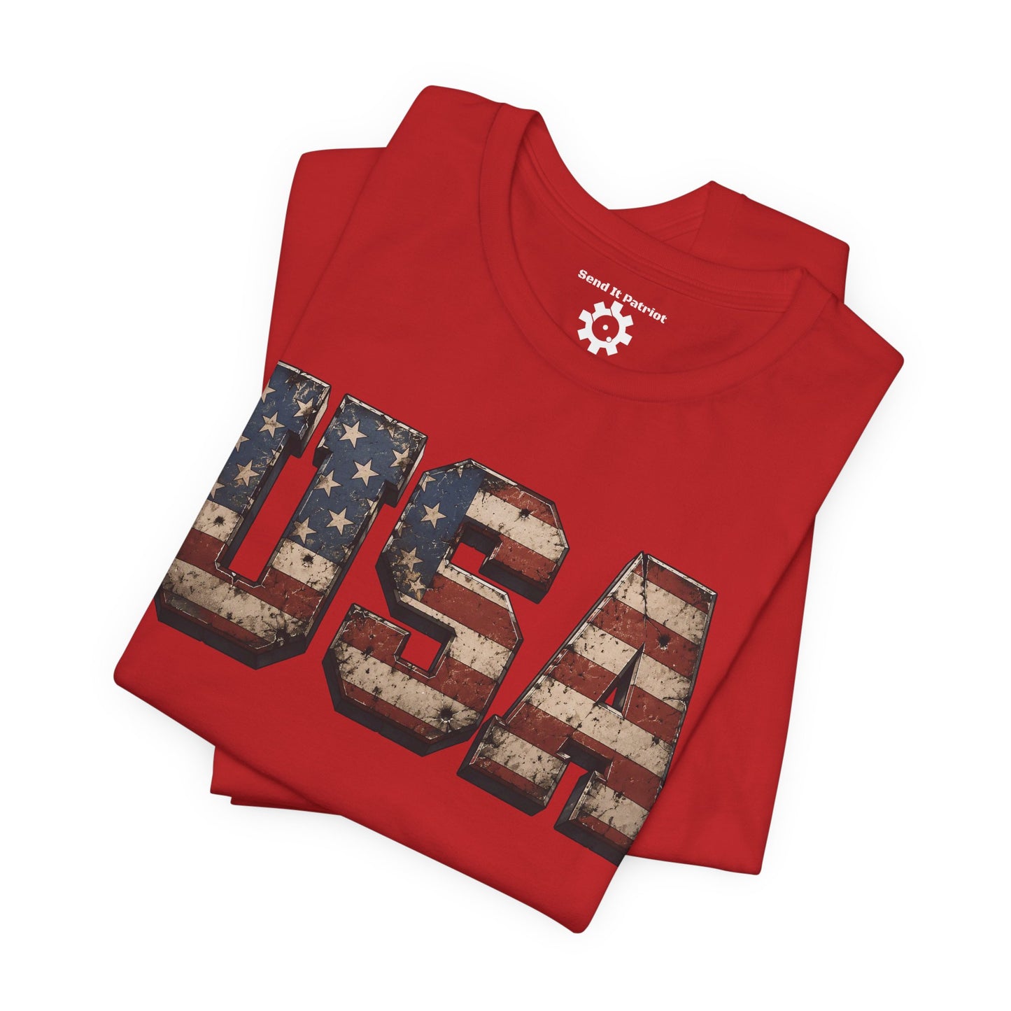 USA T-Shirt — Military Patriotic Tee