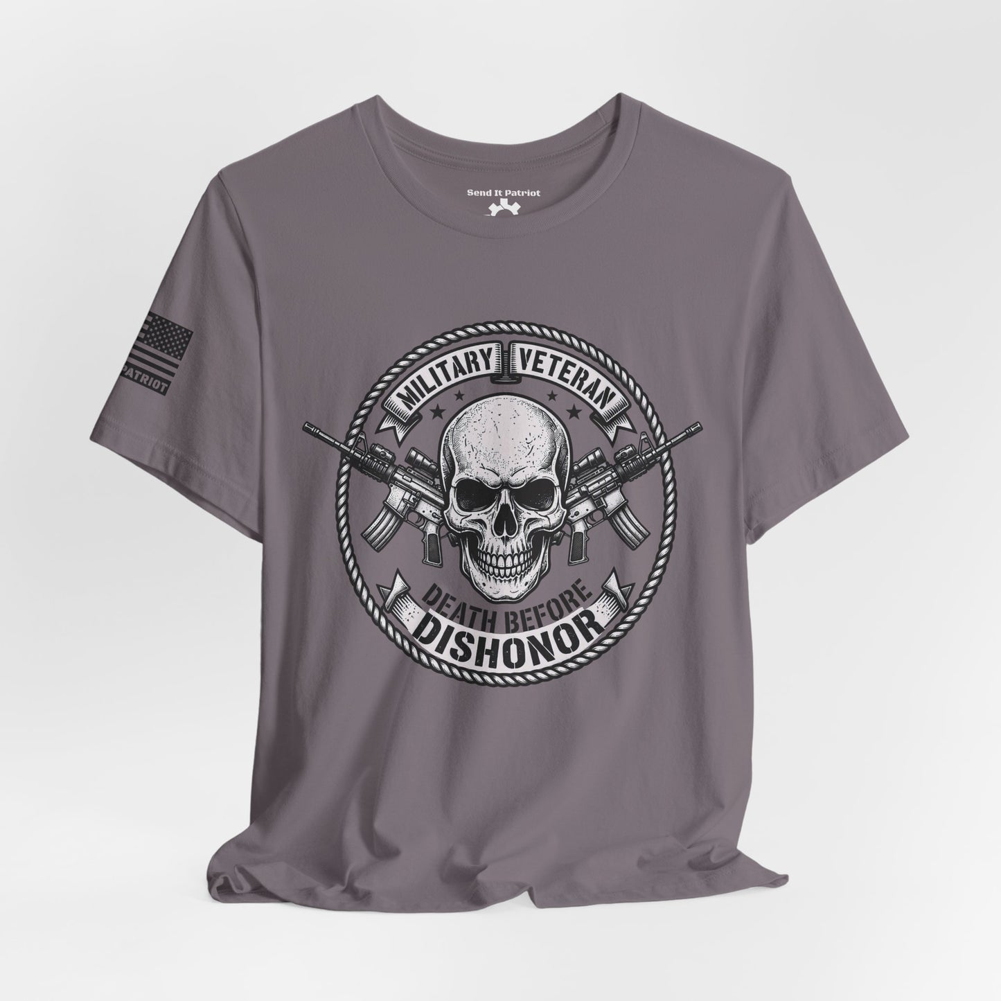 Death Before Dishonor Veteran T-Shirt — Patriotic Tee