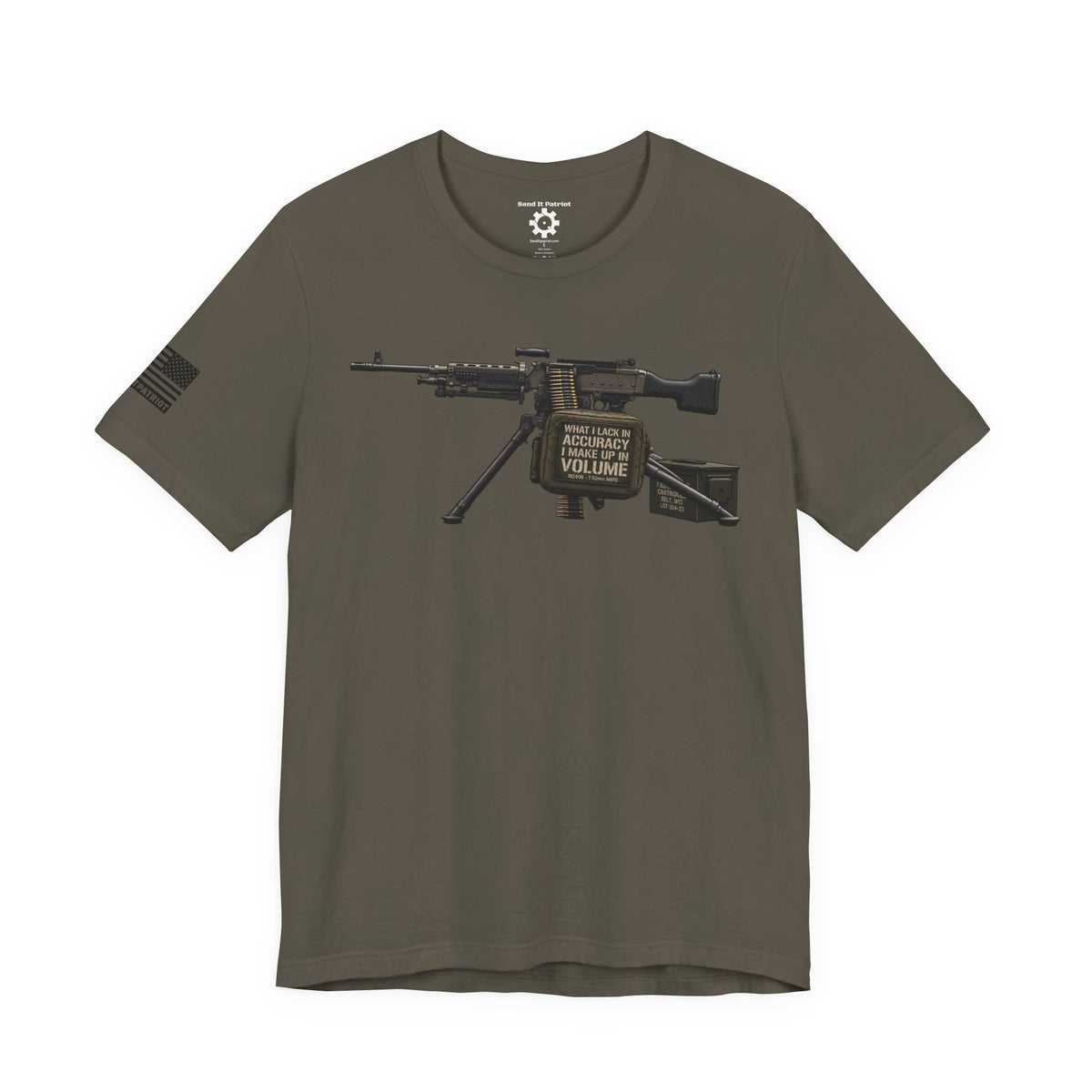 What I Lack T-Shirt —  Patriotic Tee