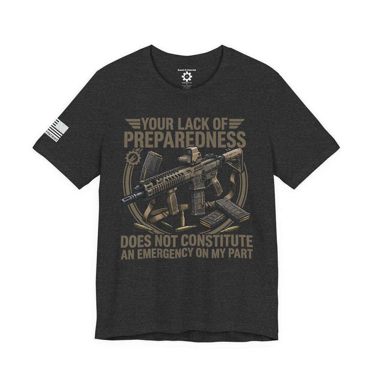 Be Prepared Always Version 2 T-Shirt — Patriotic Tee