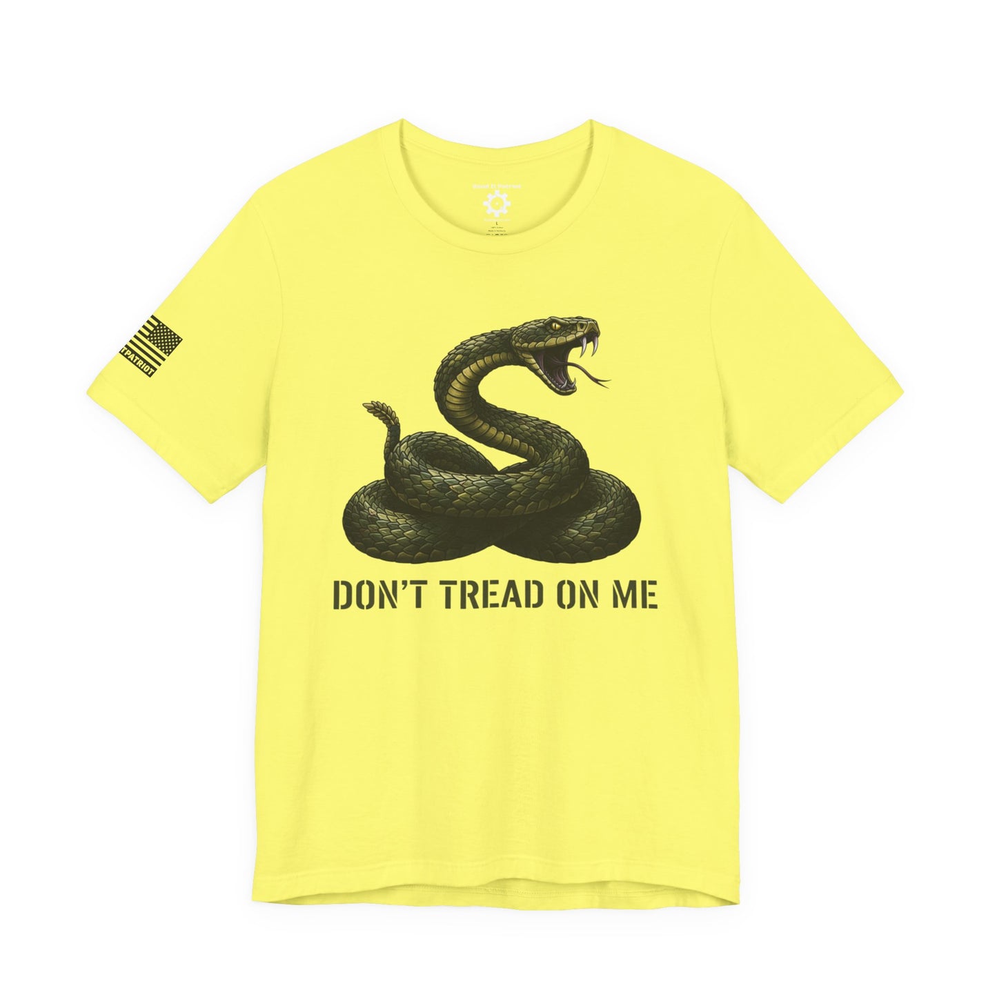 Don't Tread On Me Snake T-Shirt | Gadsden Flag Style Tee