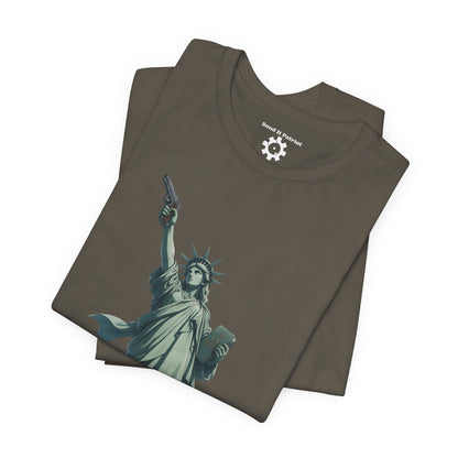 The Real Statue of Liberty T-Shirt — Military Patriotic Tee