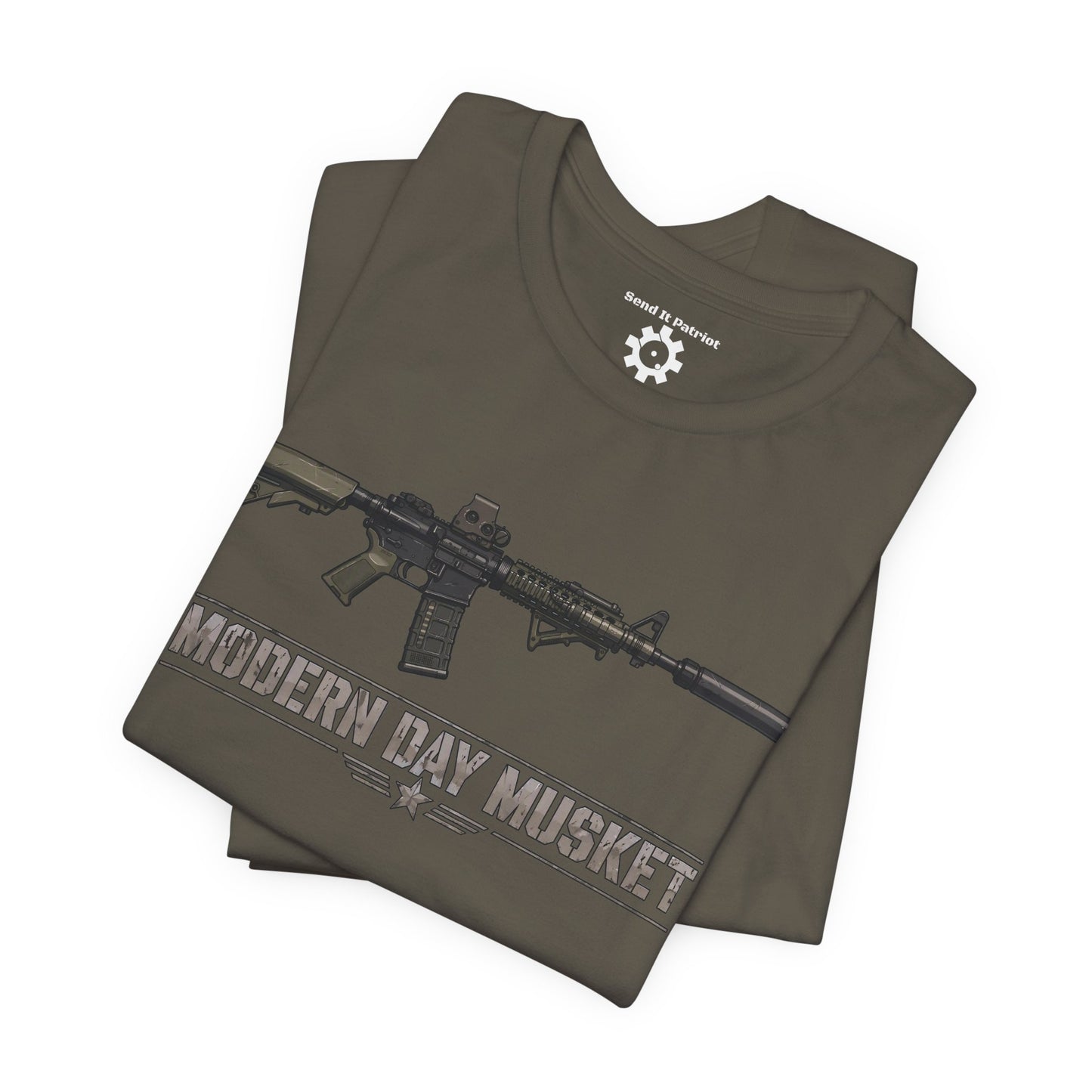 Modern Day Musket T-Shirt — Patriotic Tee