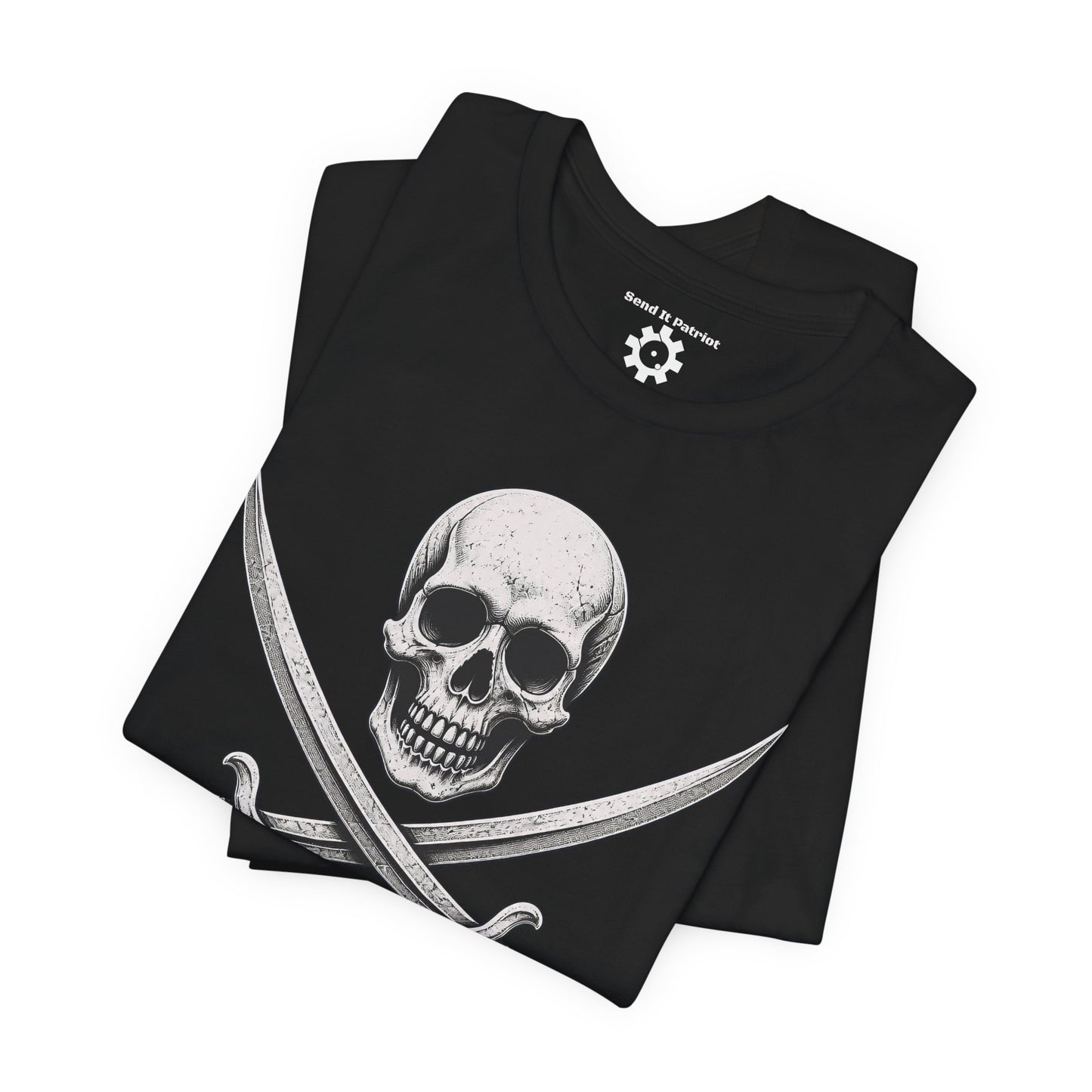 Calico Jack T-Shirt — Vintage Stars & Stripes Tee