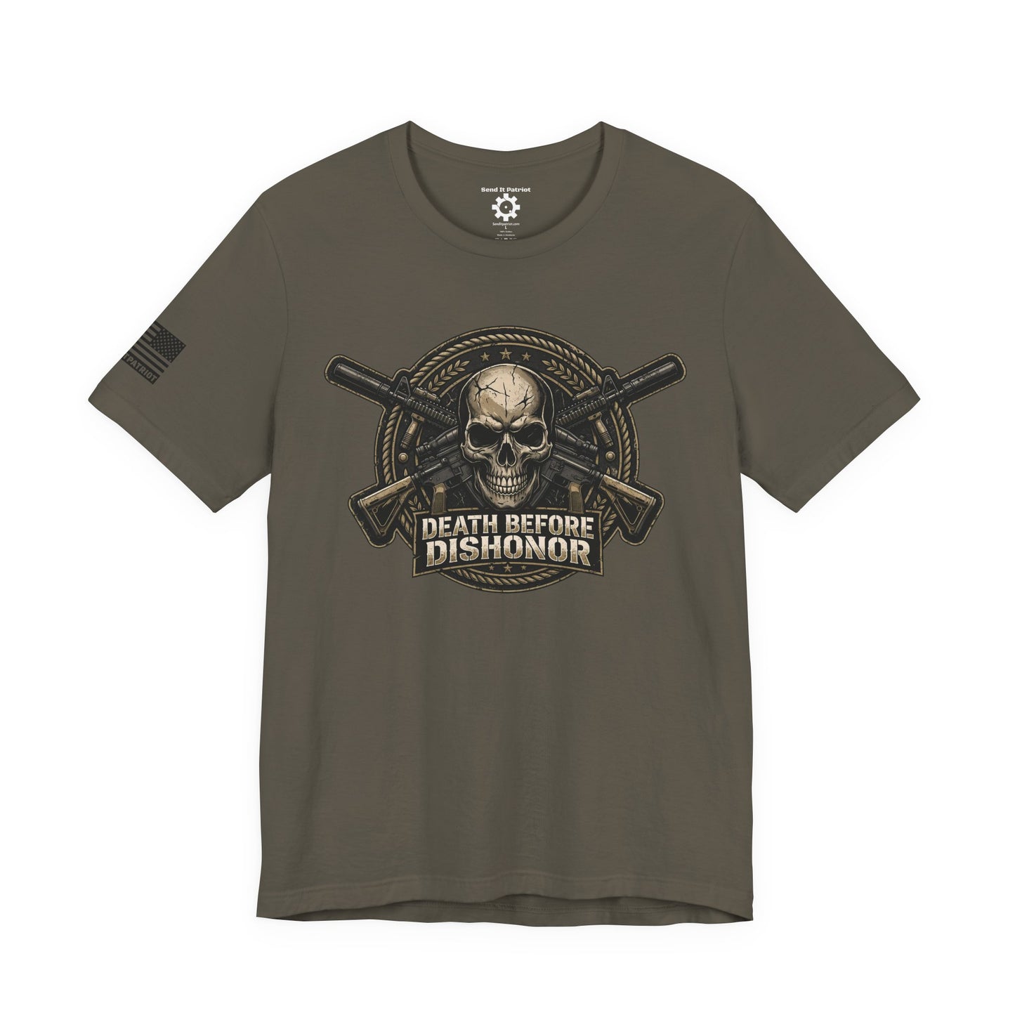 Death Before Dishonor T-Shirt — Patriotic Tee