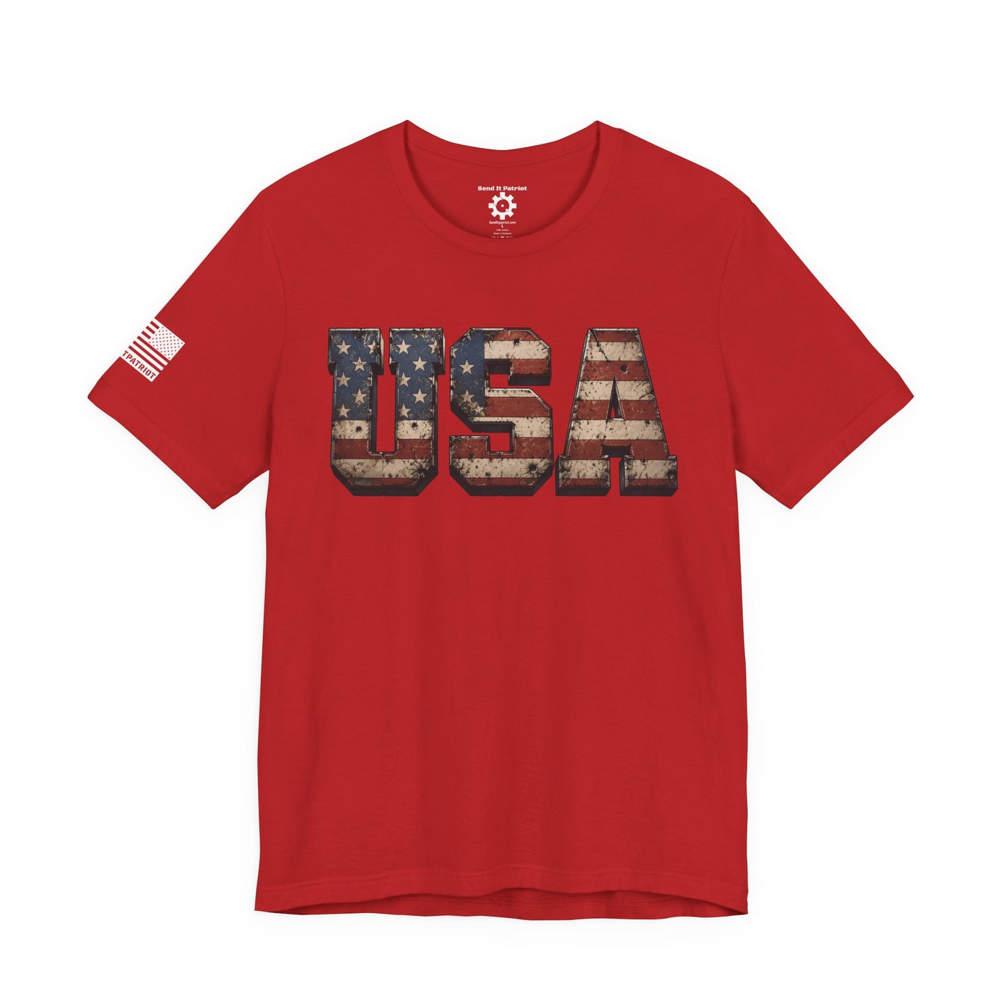 USA T-Shirt — Military Patriotic Tee