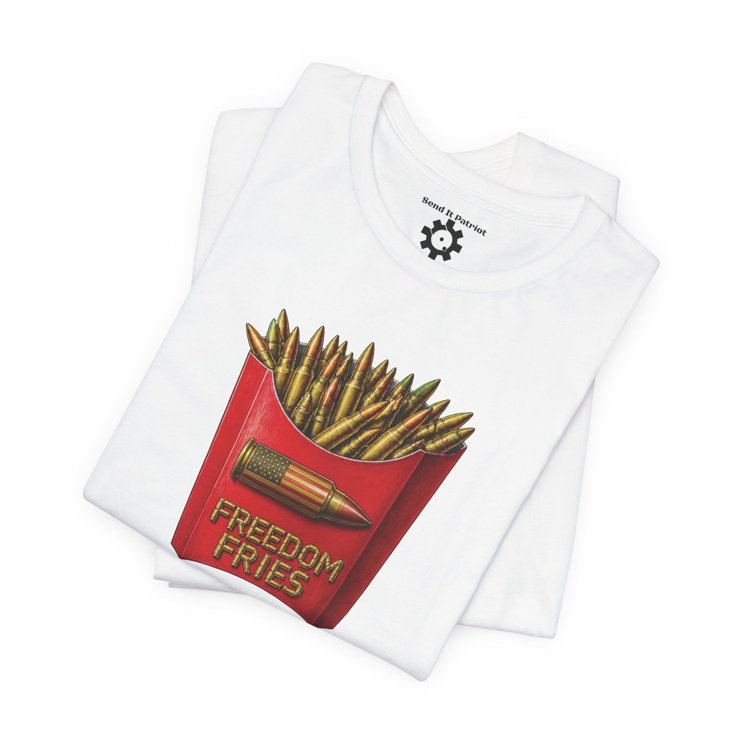 Freedom Fries T-Shirt – Patriotic Fries Graphic Tee
