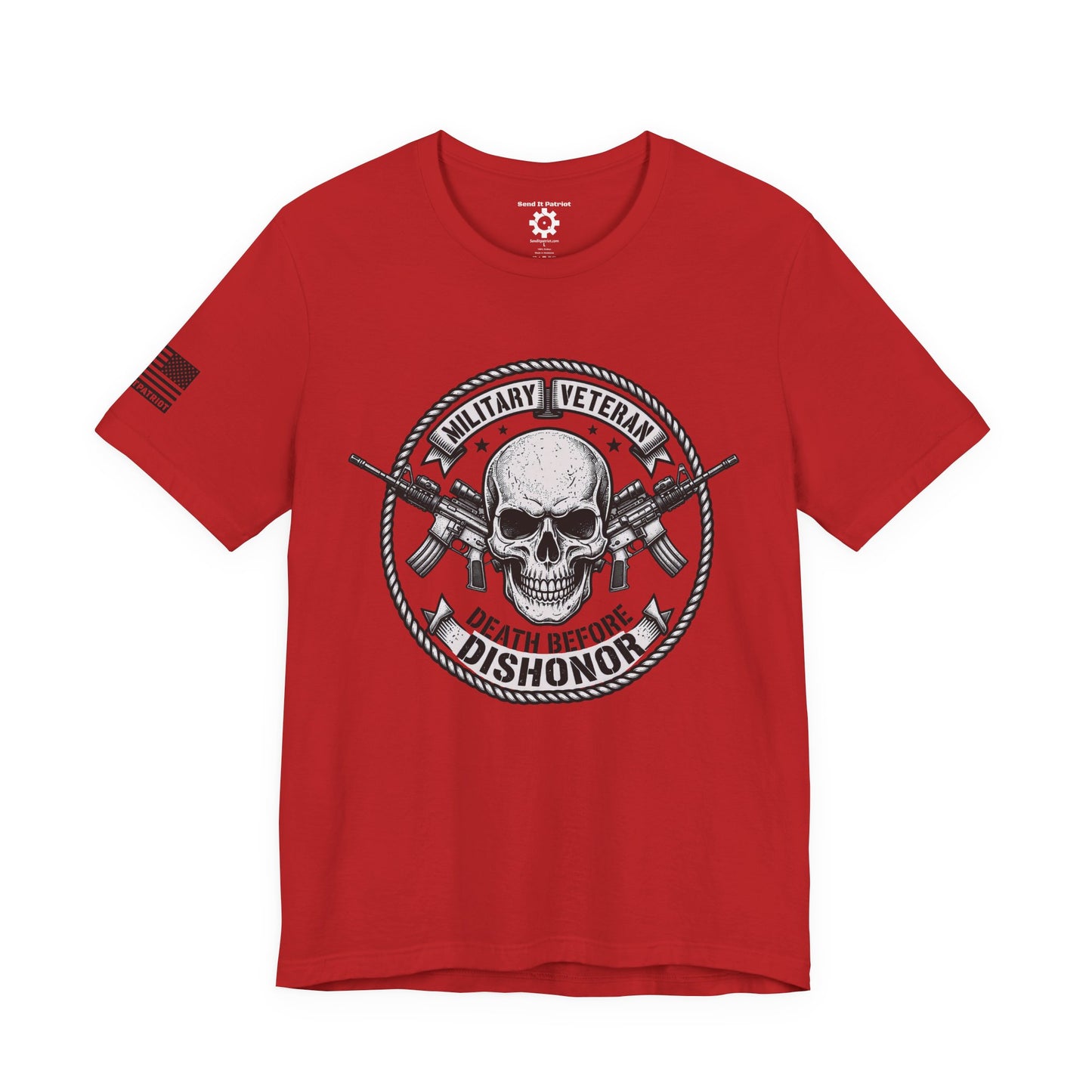 Death Before Dishonor Veteran T-Shirt — Patriotic Tee