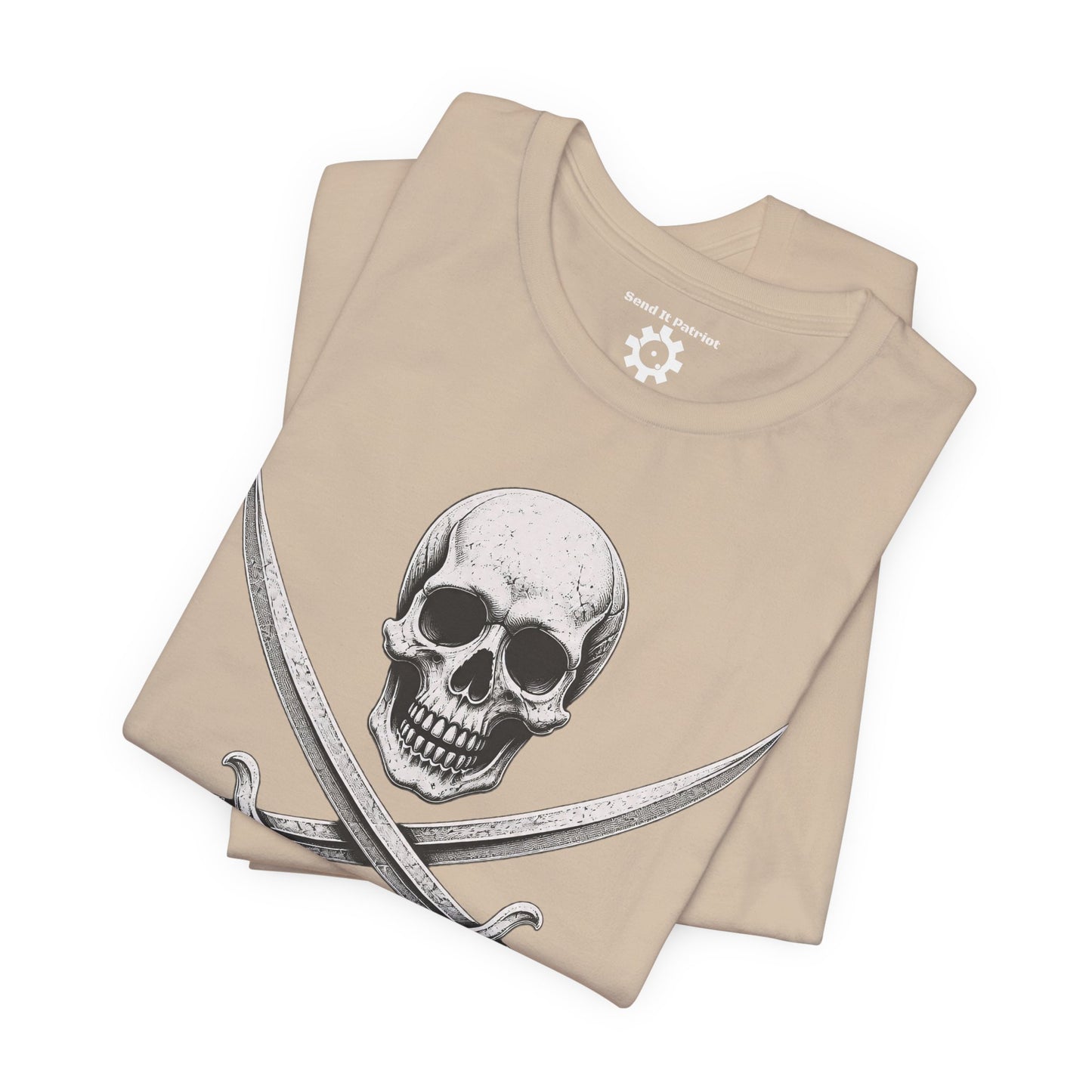 Calico Jack T-Shirt — Vintage Stars & Stripes Tee