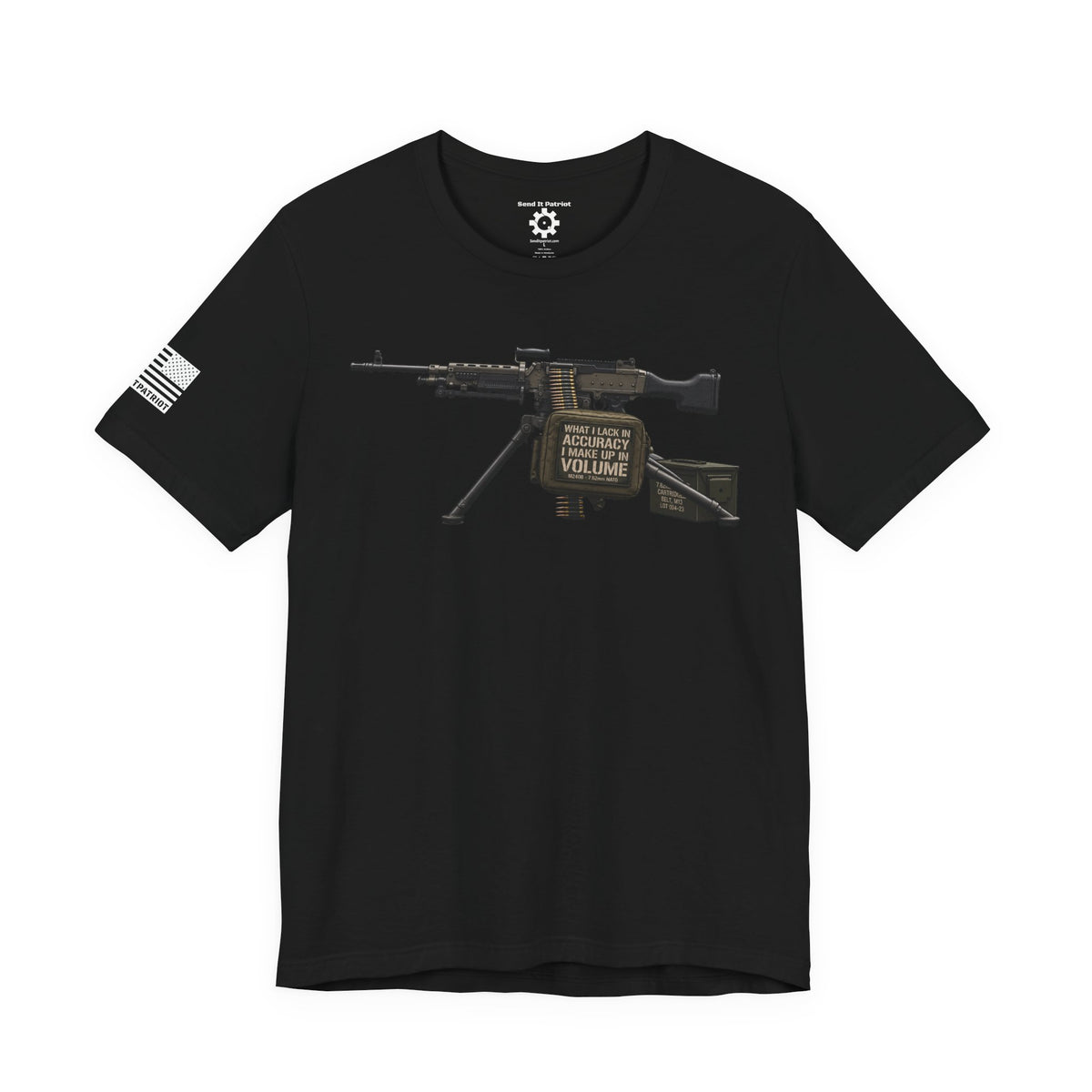What I Lack T-Shirt —  Patriotic Tee