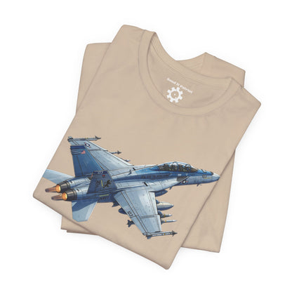 United States F/A 18 Super Hornet T-Shirt — Military Patriotic Tee