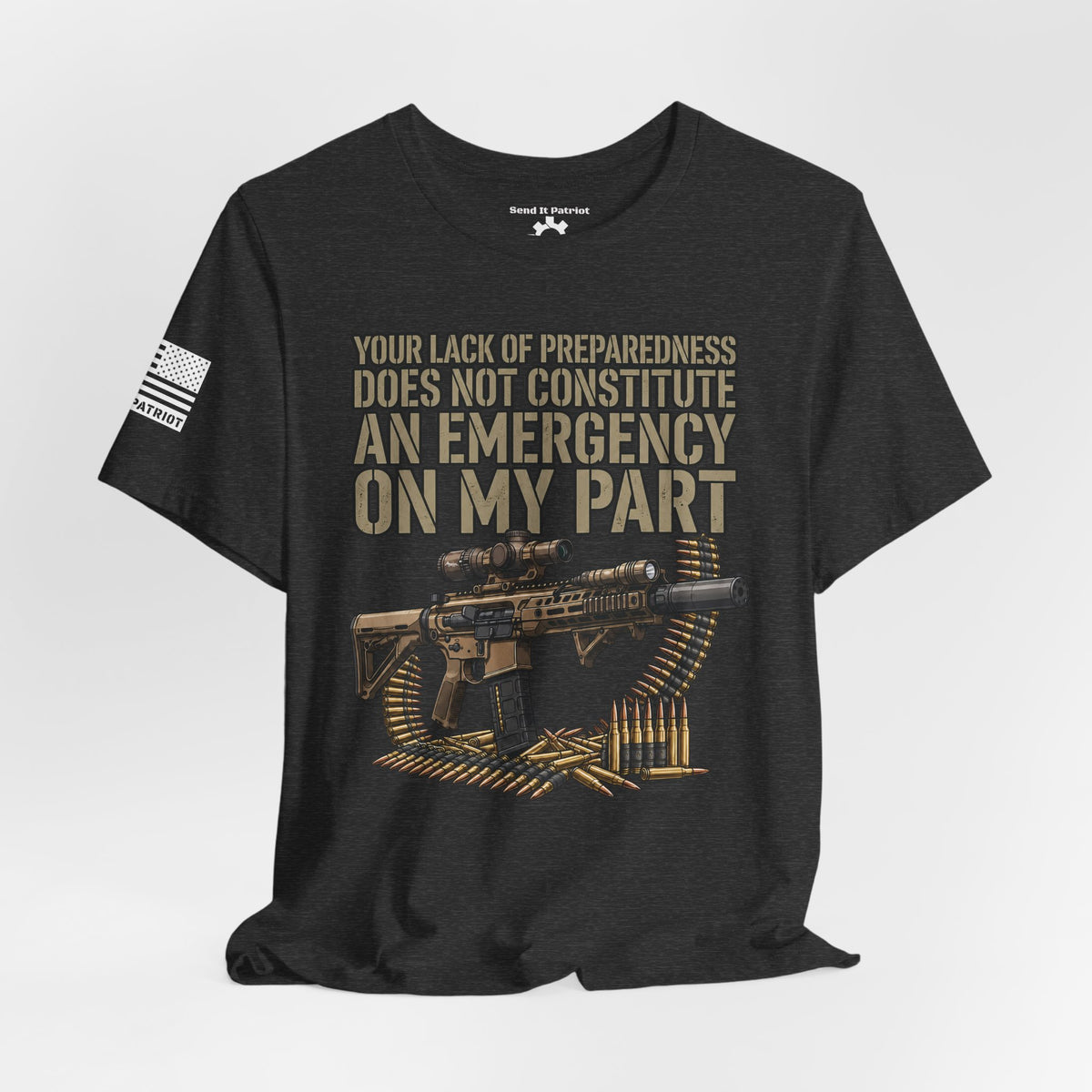 Be Prepared Always T-Shirt — Patriotic Tee