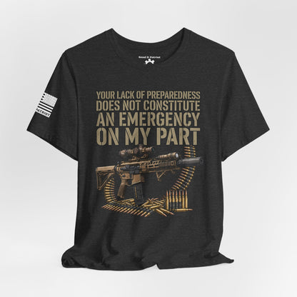 Be Prepared Always T-Shirt — Patriotic Tee