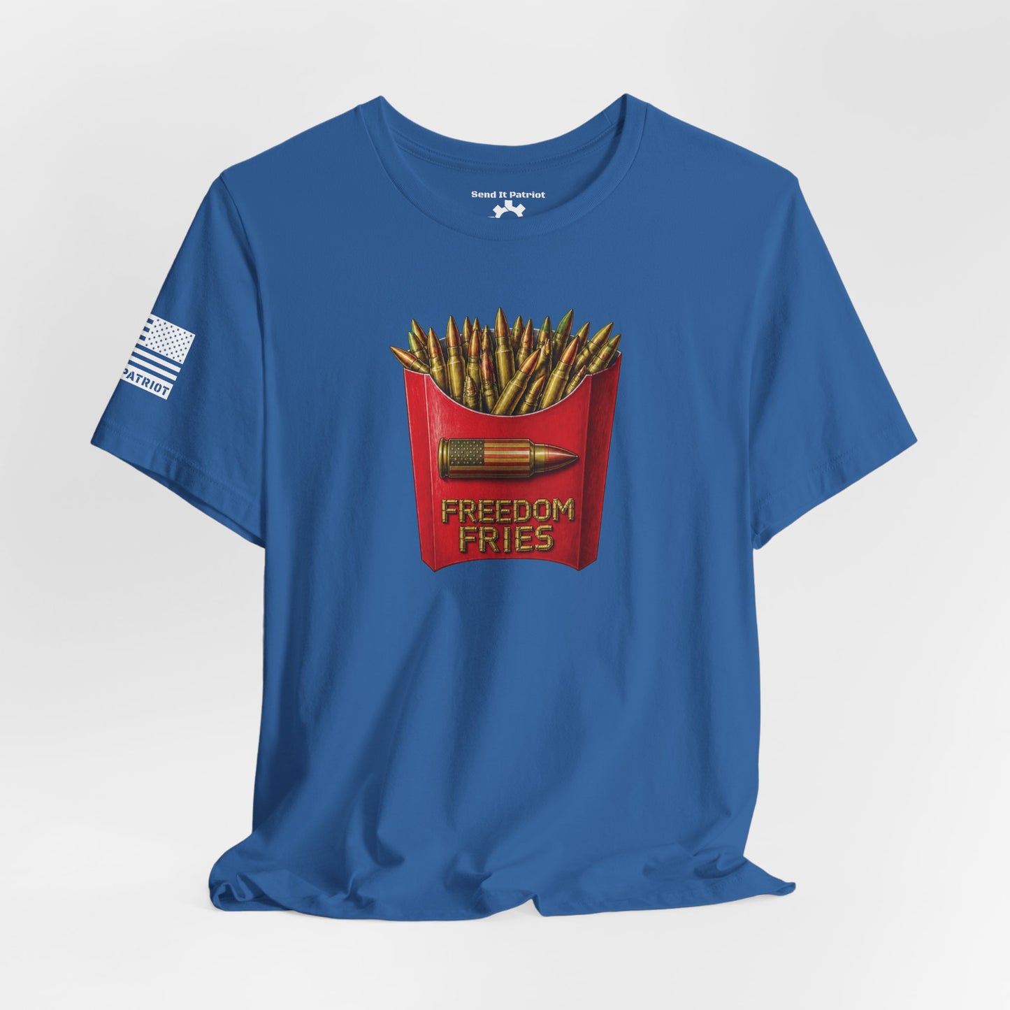 Freedom Fries T-Shirt – Patriotic Fries Graphic Tee