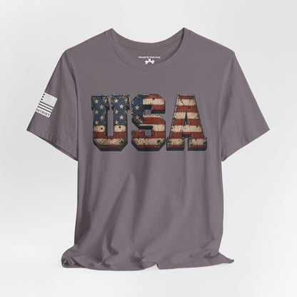 USA T-Shirt — Military Patriotic Tee