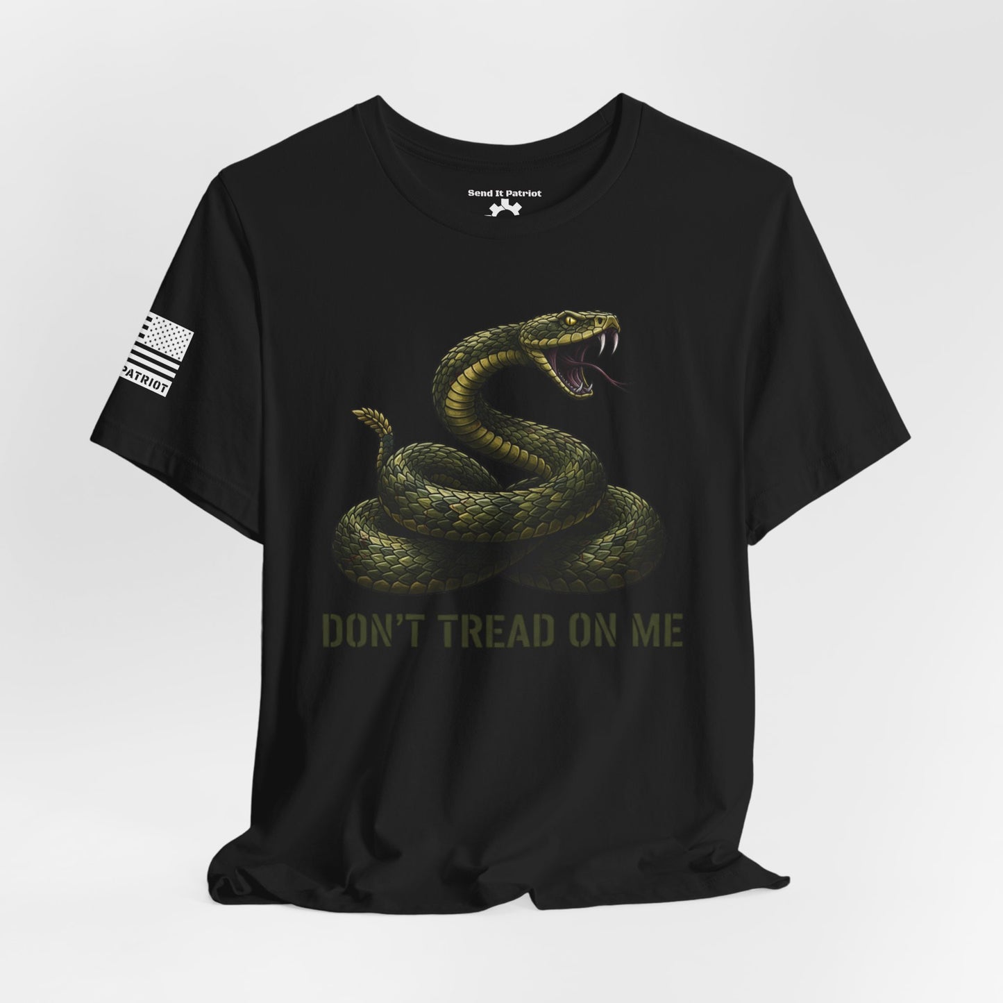 Don't Tread On Me Snake T-Shirt | Gadsden Flag Style Tee