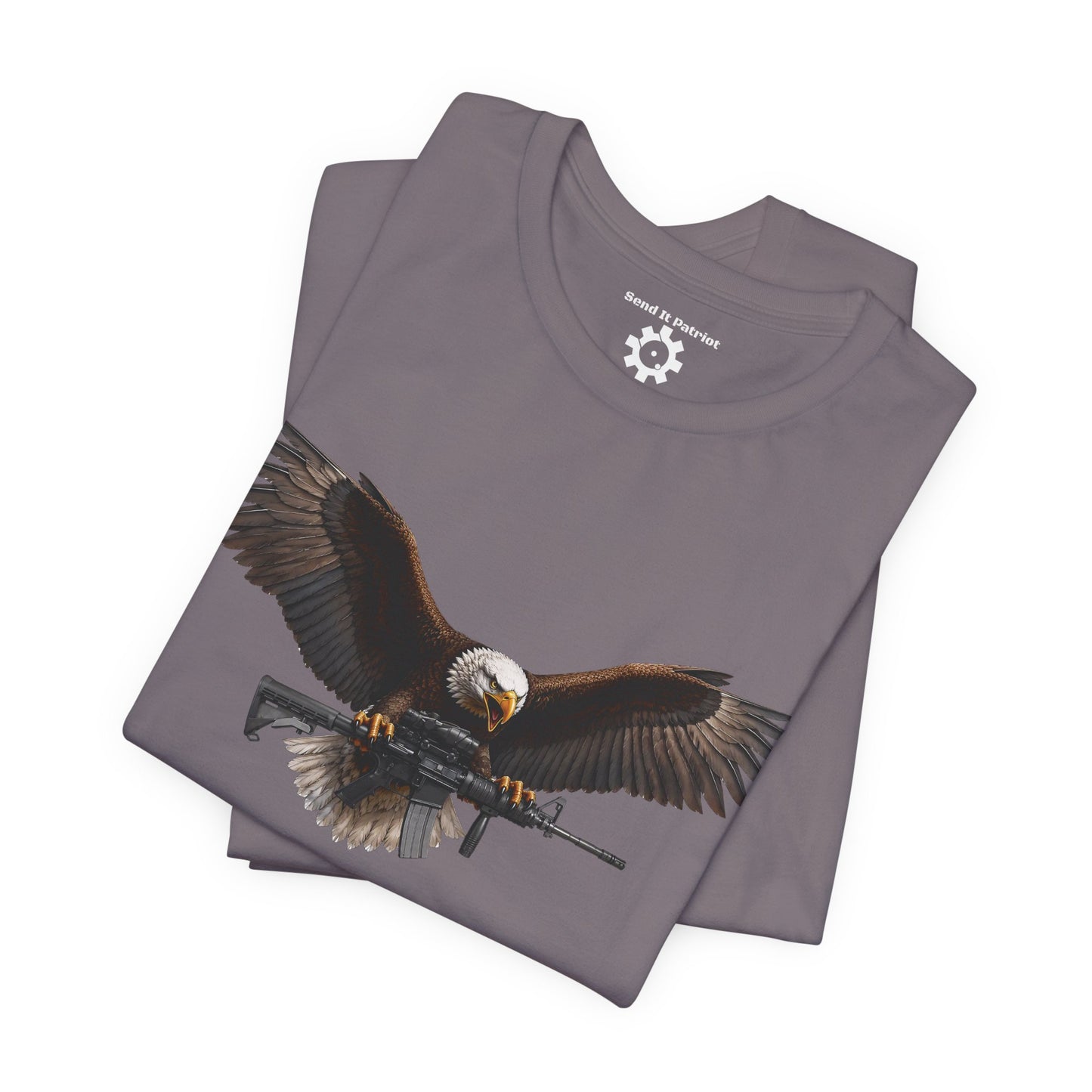 Freedom Tee — Military Weapons Print T-Shirt
