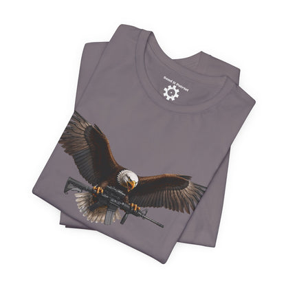 Freedom Tee — Military Weapons Print T-Shirt
