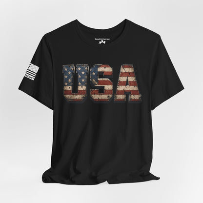 USA T-Shirt — Military Patriotic Tee
