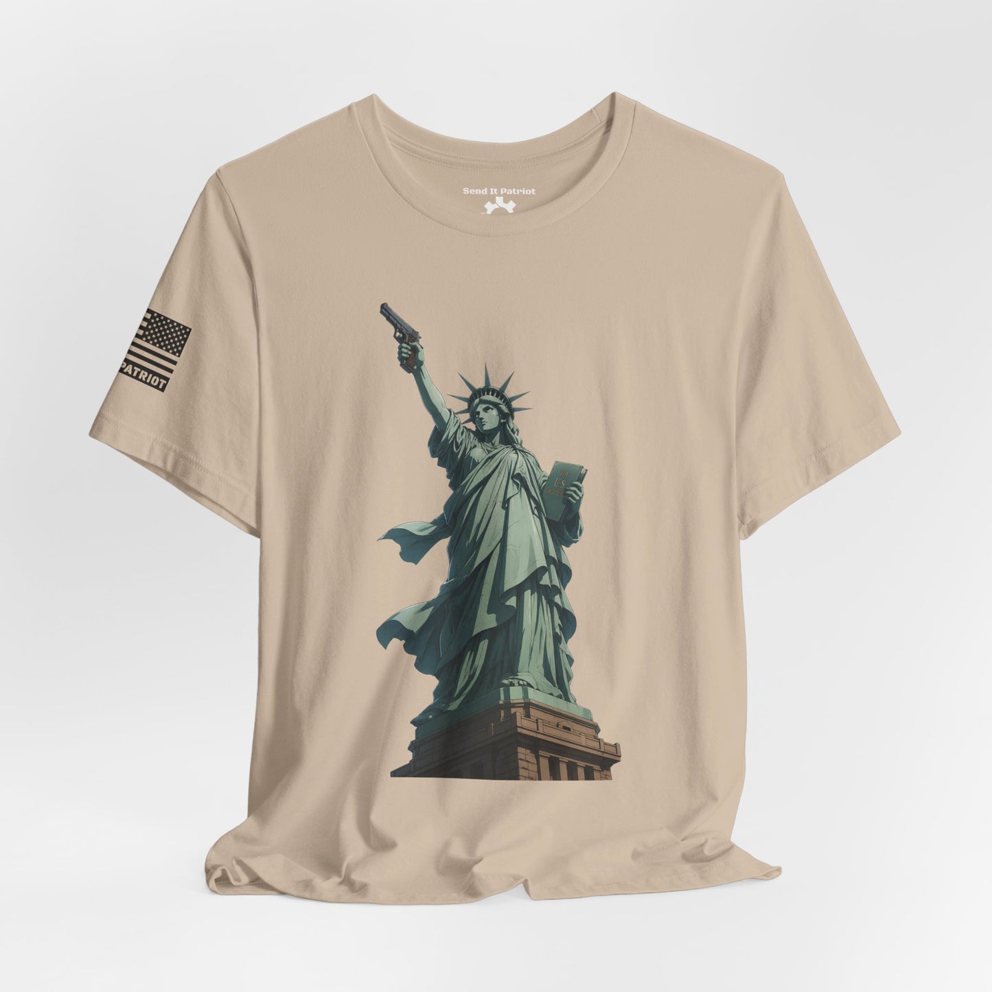 The Real Statue of Liberty T-Shirt — Military Patriotic Tee
