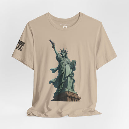 The Real Statue of Liberty T-Shirt — Military Patriotic Tee