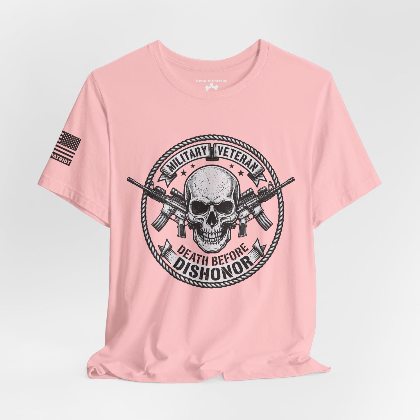 Death Before Dishonor Veteran T-Shirt — Patriotic Tee