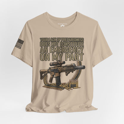Be Prepared Always T-Shirt — Patriotic Tee