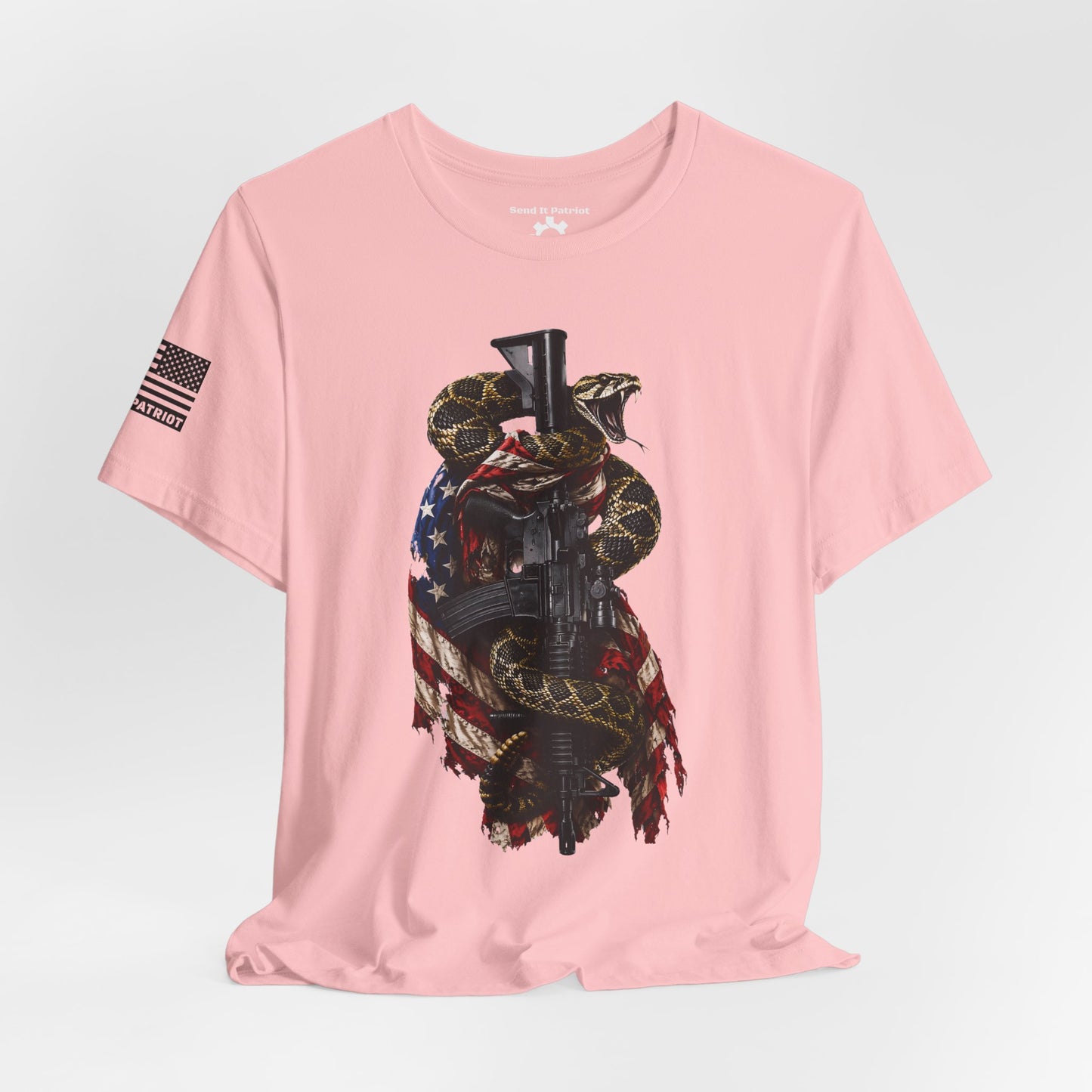 Commando Don't Tread On Me T-Shirt | Gadsden Flag Style Tee
