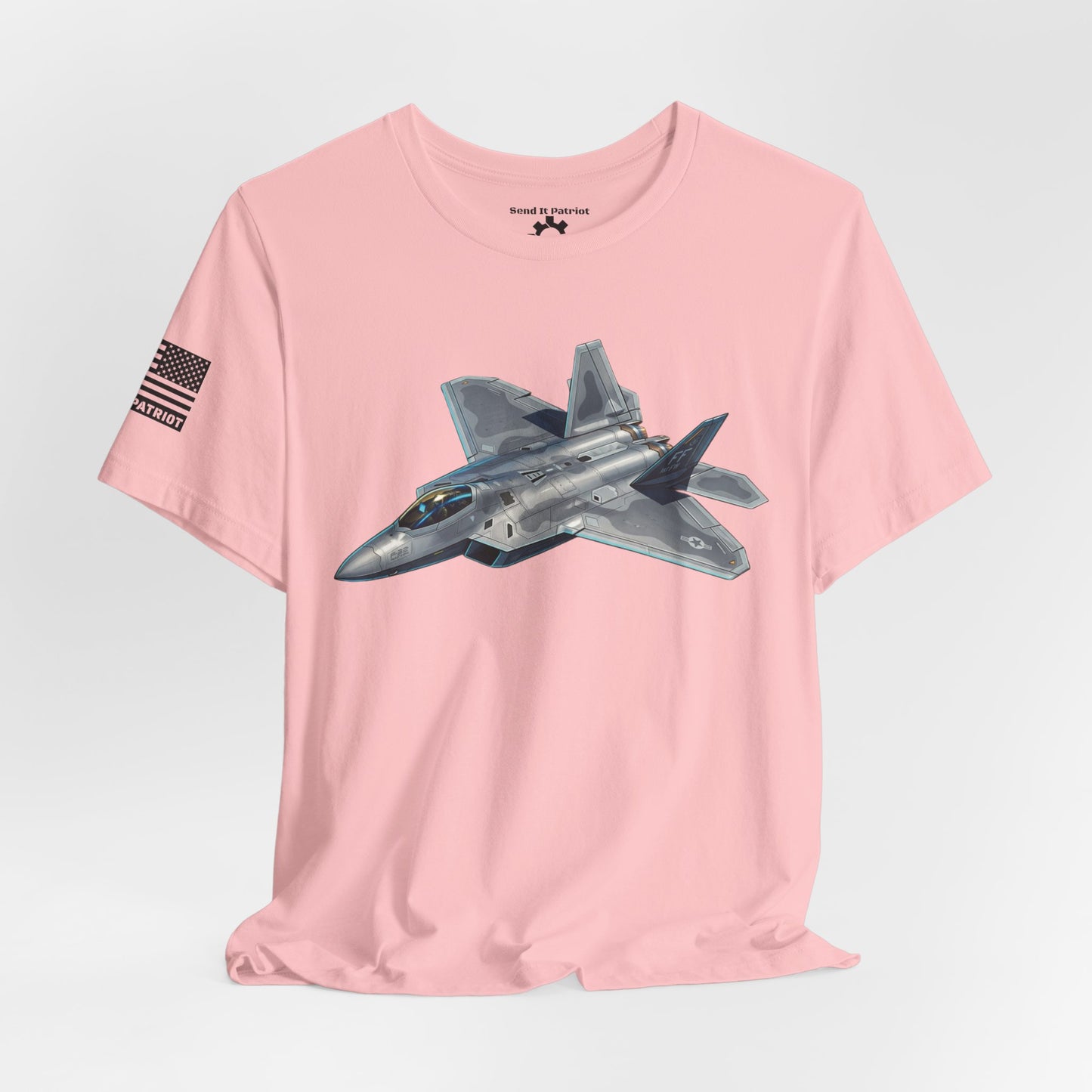 United States F-22 Raptor T-Shirt — Military Patriotic Tee