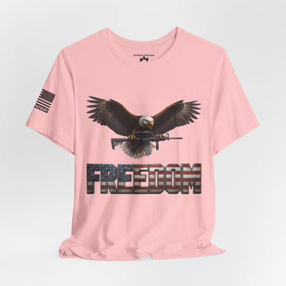 Freedom Tee — Military Weapons Print T-Shirt