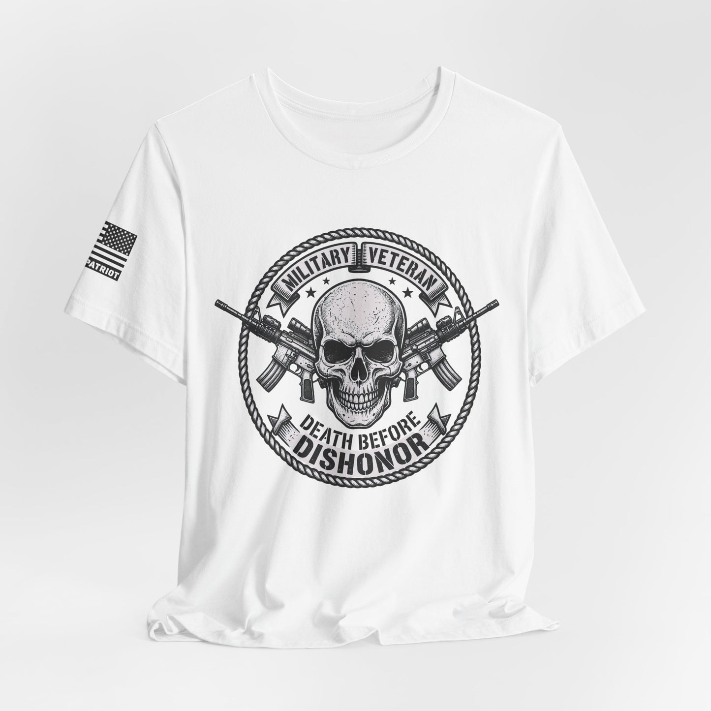 Death Before Dishonor Veteran T-Shirt — Patriotic Tee