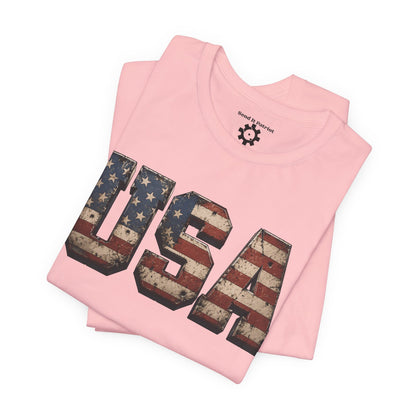 USA T-Shirt — Military Patriotic Tee