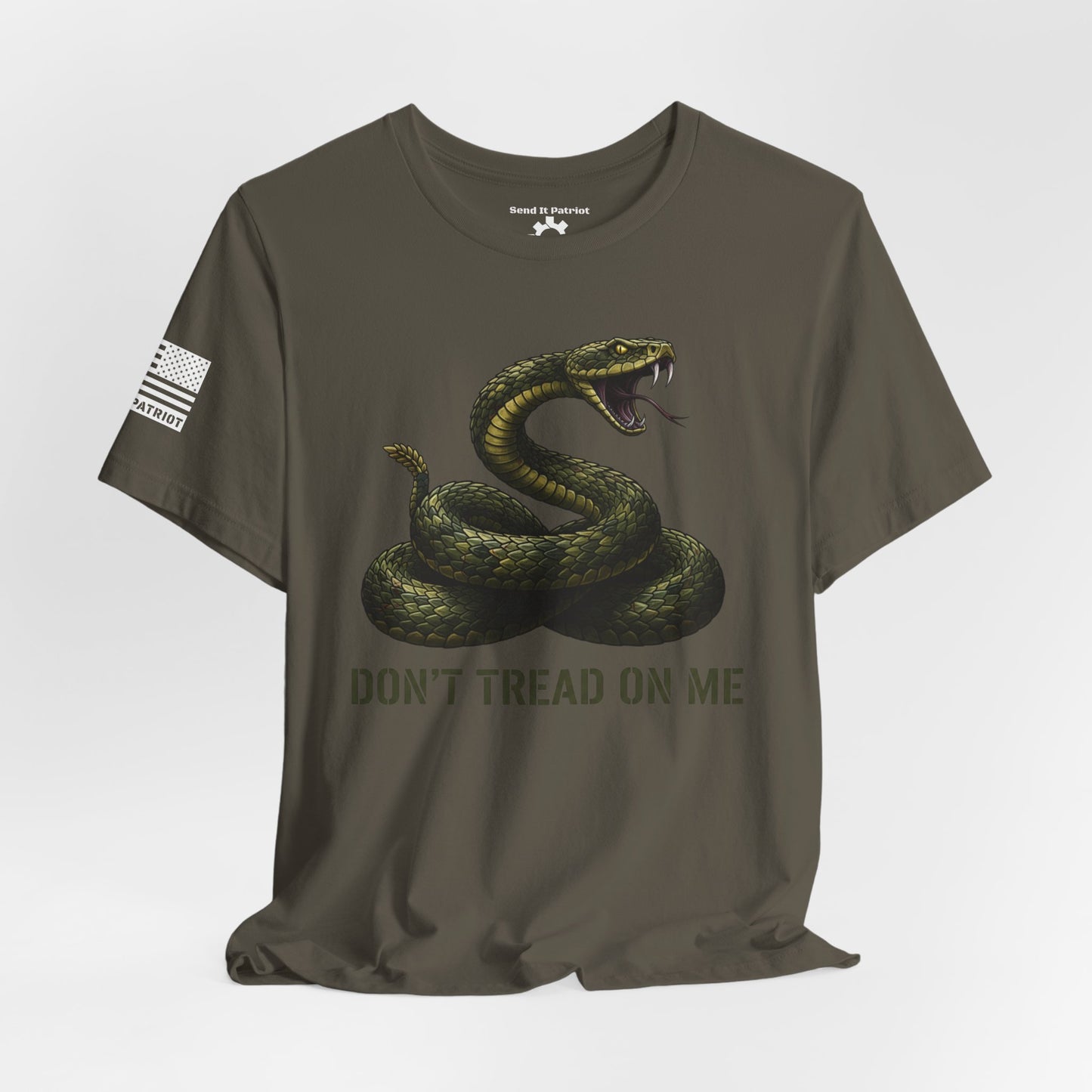 Don't Tread On Me Snake T-Shirt | Gadsden Flag Style Tee