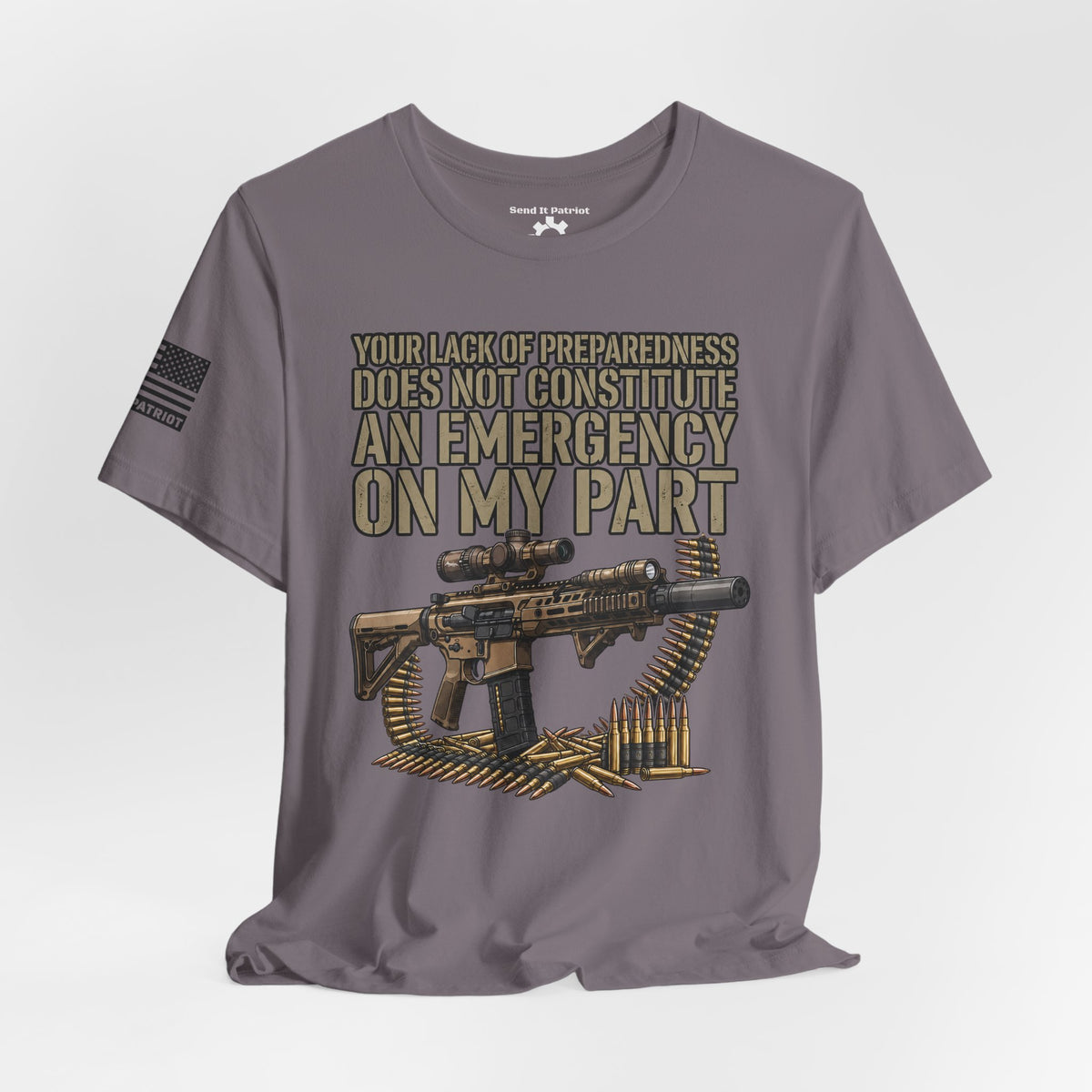 Be Prepared Always T-Shirt — Patriotic Tee
