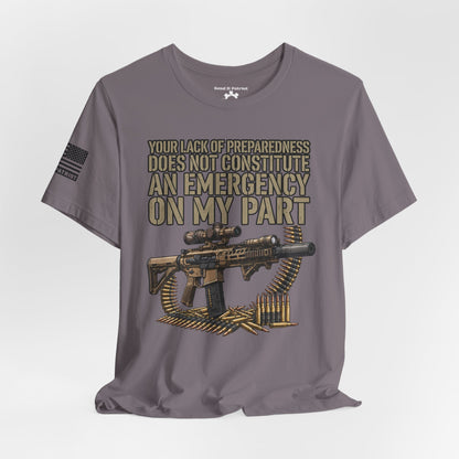 Be Prepared Always T-Shirt — Patriotic Tee