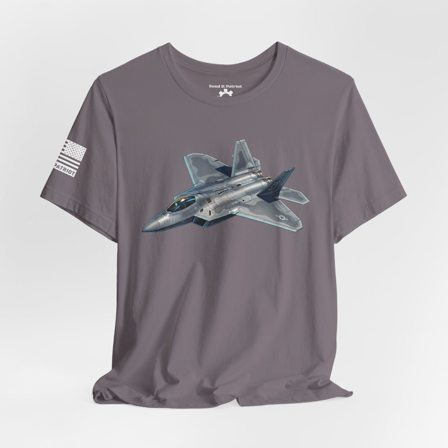 United States F-22 Raptor T-Shirt — Military Patriotic Tee