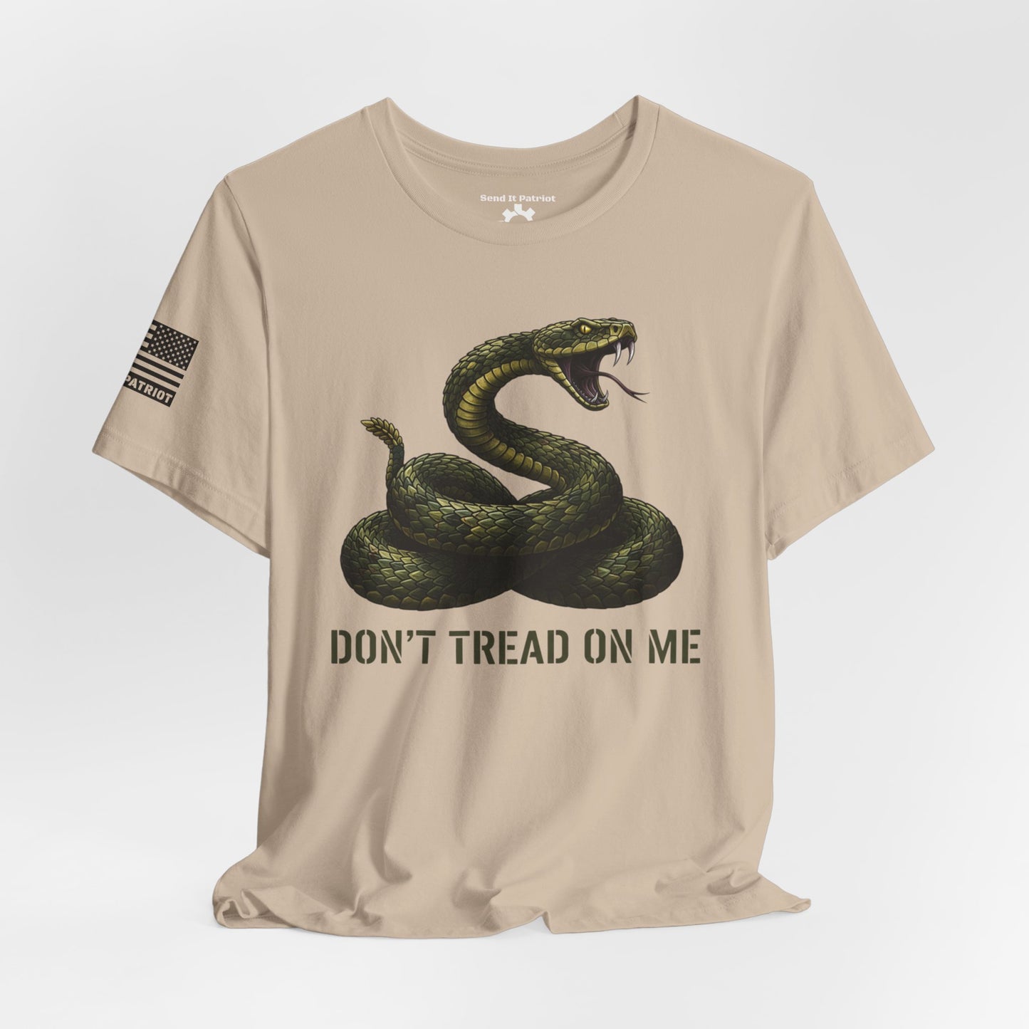 Don't Tread On Me Snake T-Shirt | Gadsden Flag Style Tee