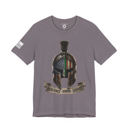 Spartan Thin Green Line T-Shirt — Military Patriotic Tee