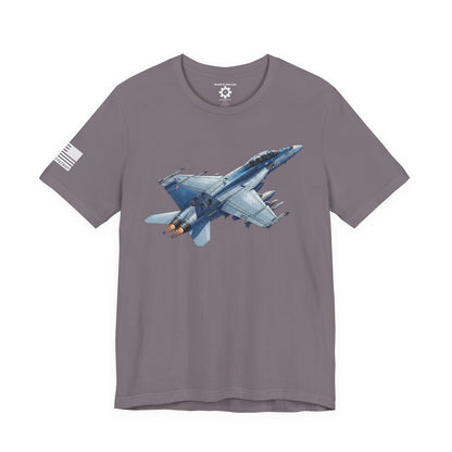 United States F/A 18 Super Hornet T-Shirt — Military Patriotic Tee