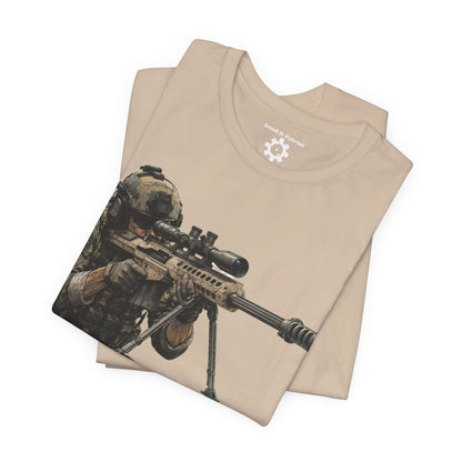 Send It Graphic Tee — Military Weapons Print T-Shirt