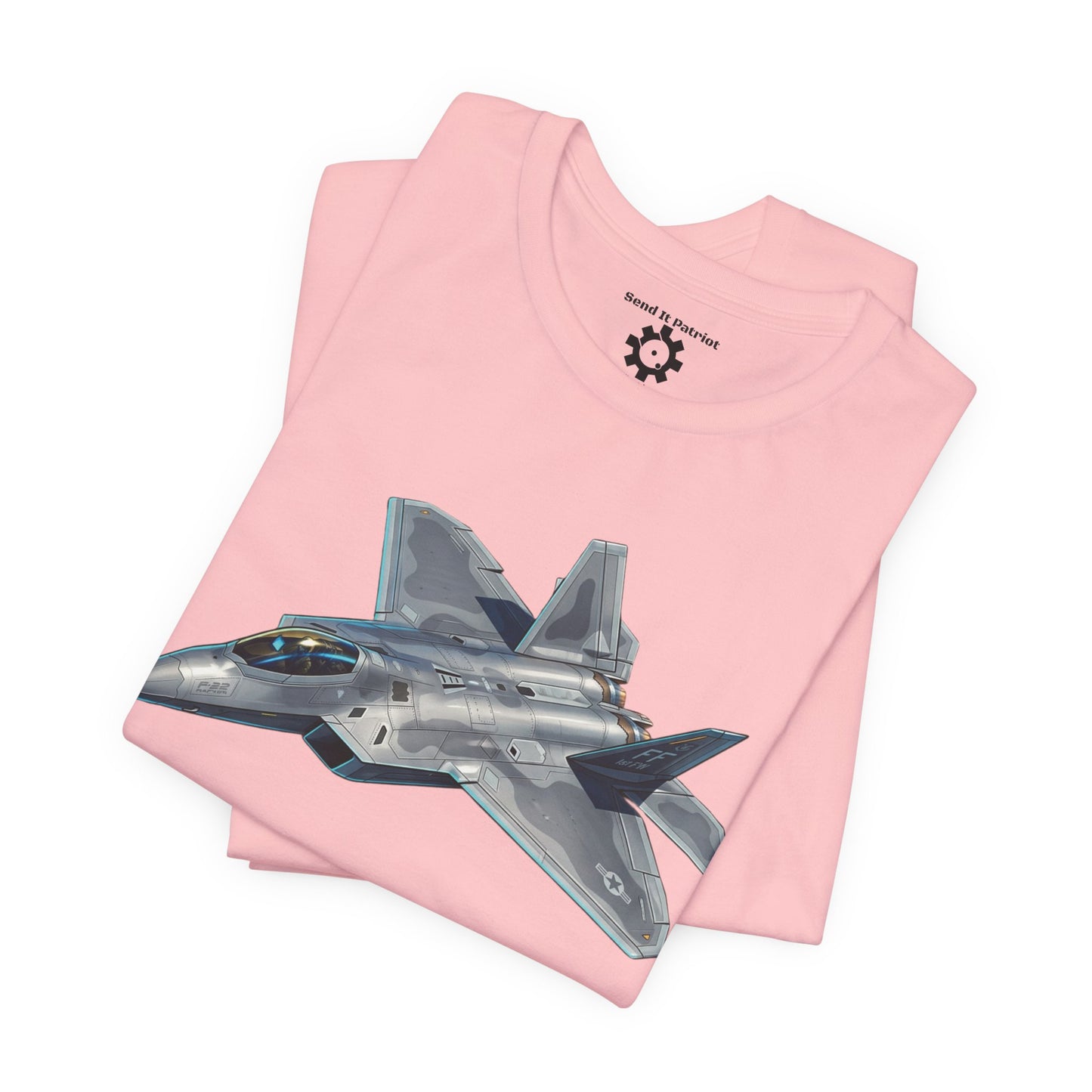 United States F-22 Raptor T-Shirt — Military Patriotic Tee