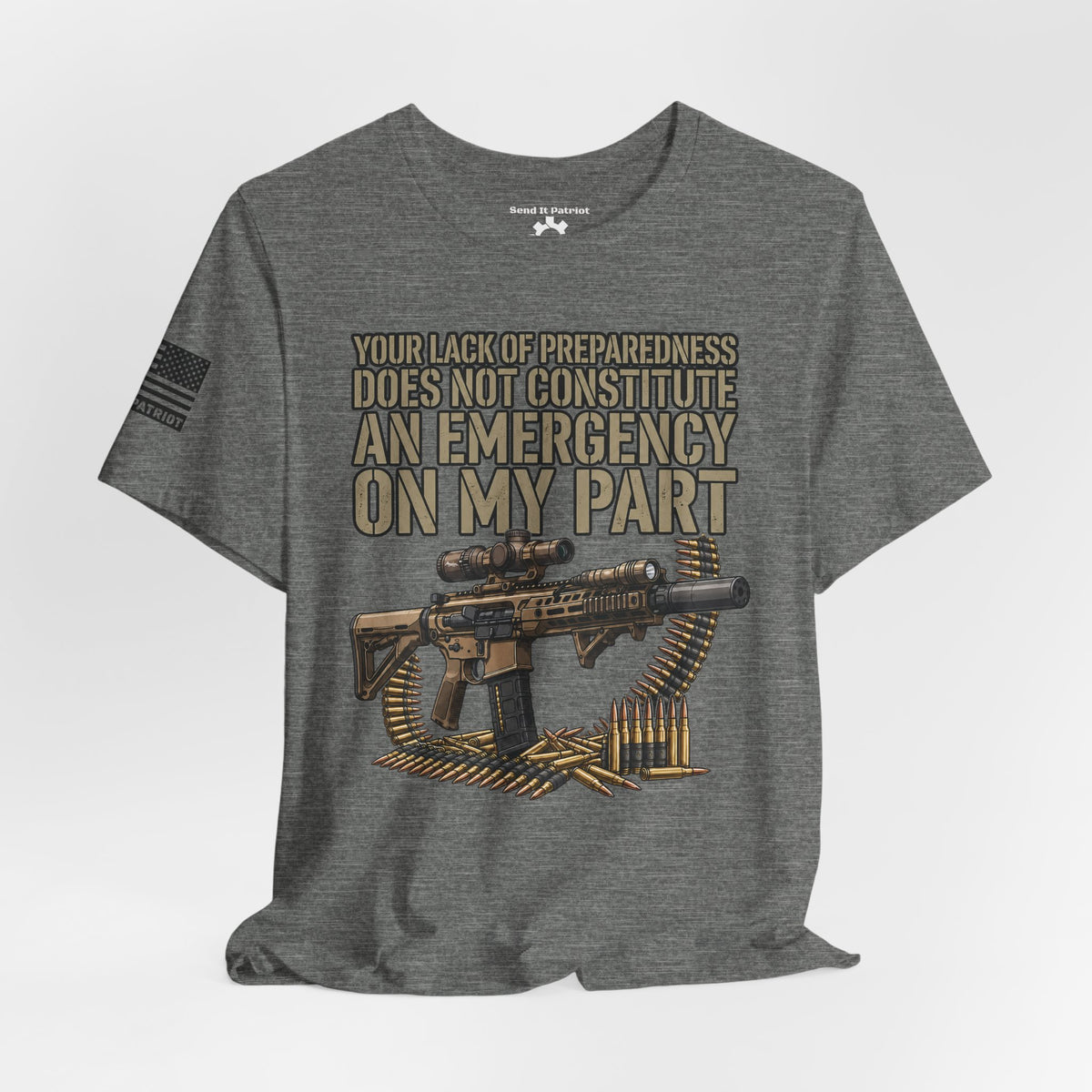Be Prepared Always T-Shirt — Patriotic Tee