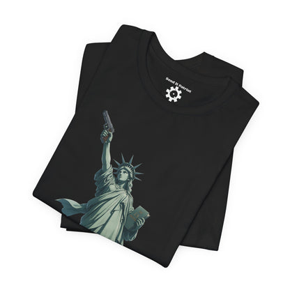 The Real Statue of Liberty T-Shirt — Military Patriotic Tee
